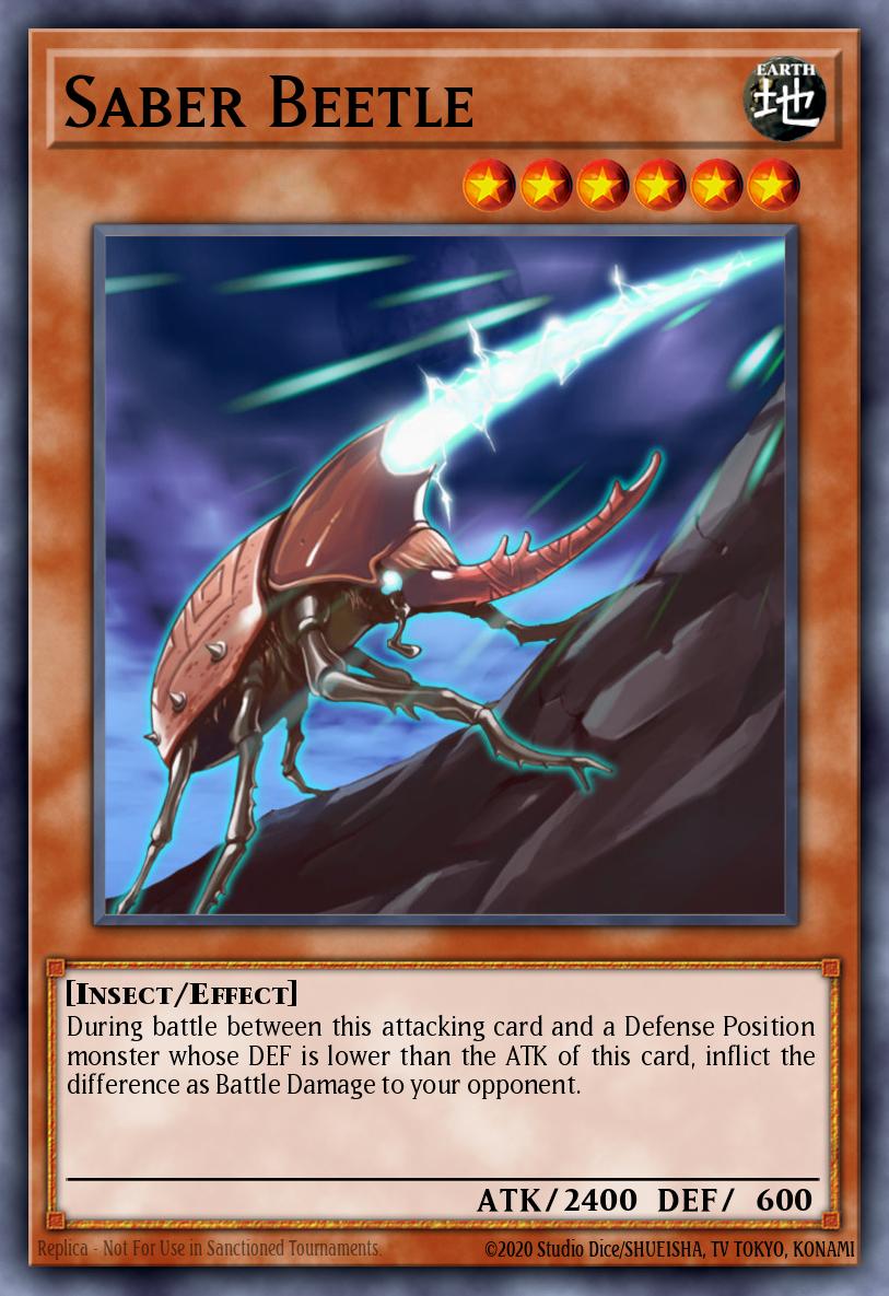 Saber Beetle DR04-EN143 Dark Revelation Volume 4 Yu-Gi-Oh! card