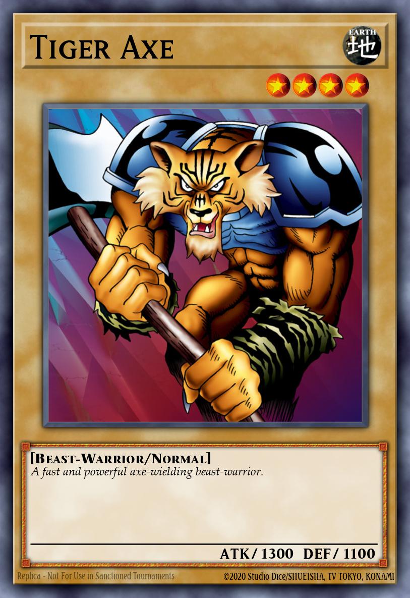Tiger Axe TP1-E012 Tournament Pack: 1st Season Yu-Gi-Oh! card