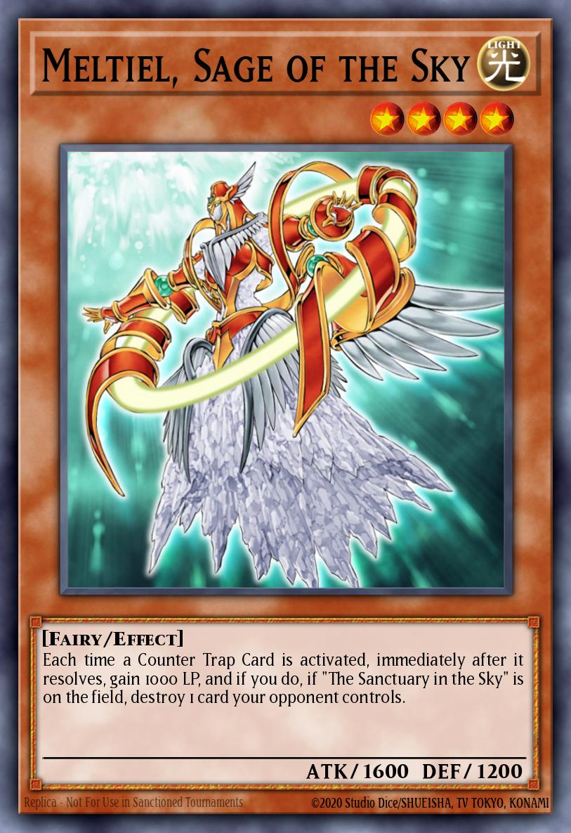Meltiel, Sage of the Sky DLG1-EN110 Dark Legends Yu-Gi-Oh! card