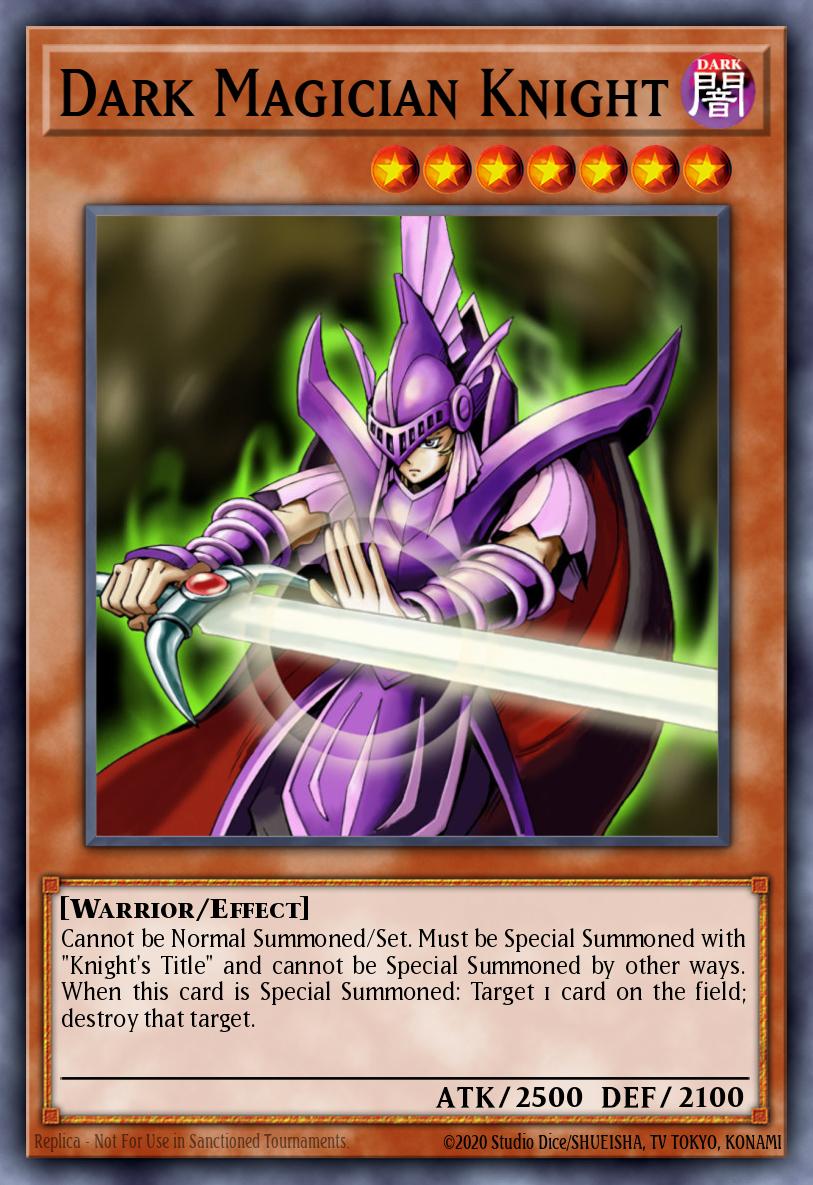 Dark Magician Knight ROD-EN001 Yu-Gi-Oh! Double Pack promotional cards Yu-Gi-Oh! card