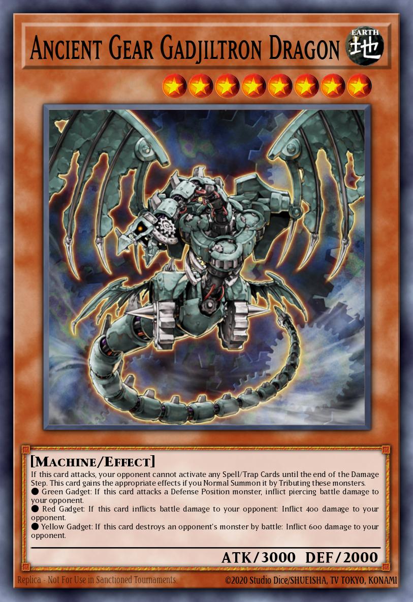 Ancient Gear Gadjiltron Dragon WCPP-EN018 World Championship 2010 Card Pack