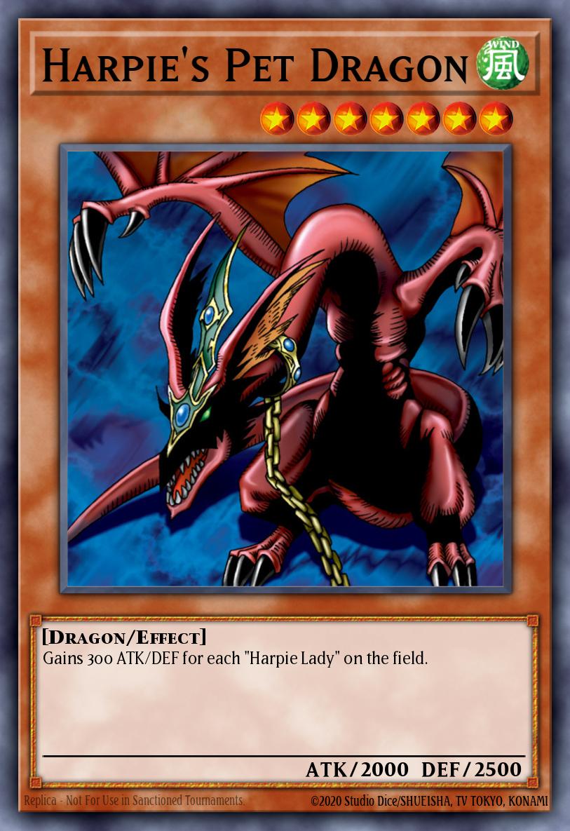 Harpie's Pet Dragon FMR-002 Yu-Gi-Oh! Forbidden Memories promotional cards Yu-Gi-Oh! card