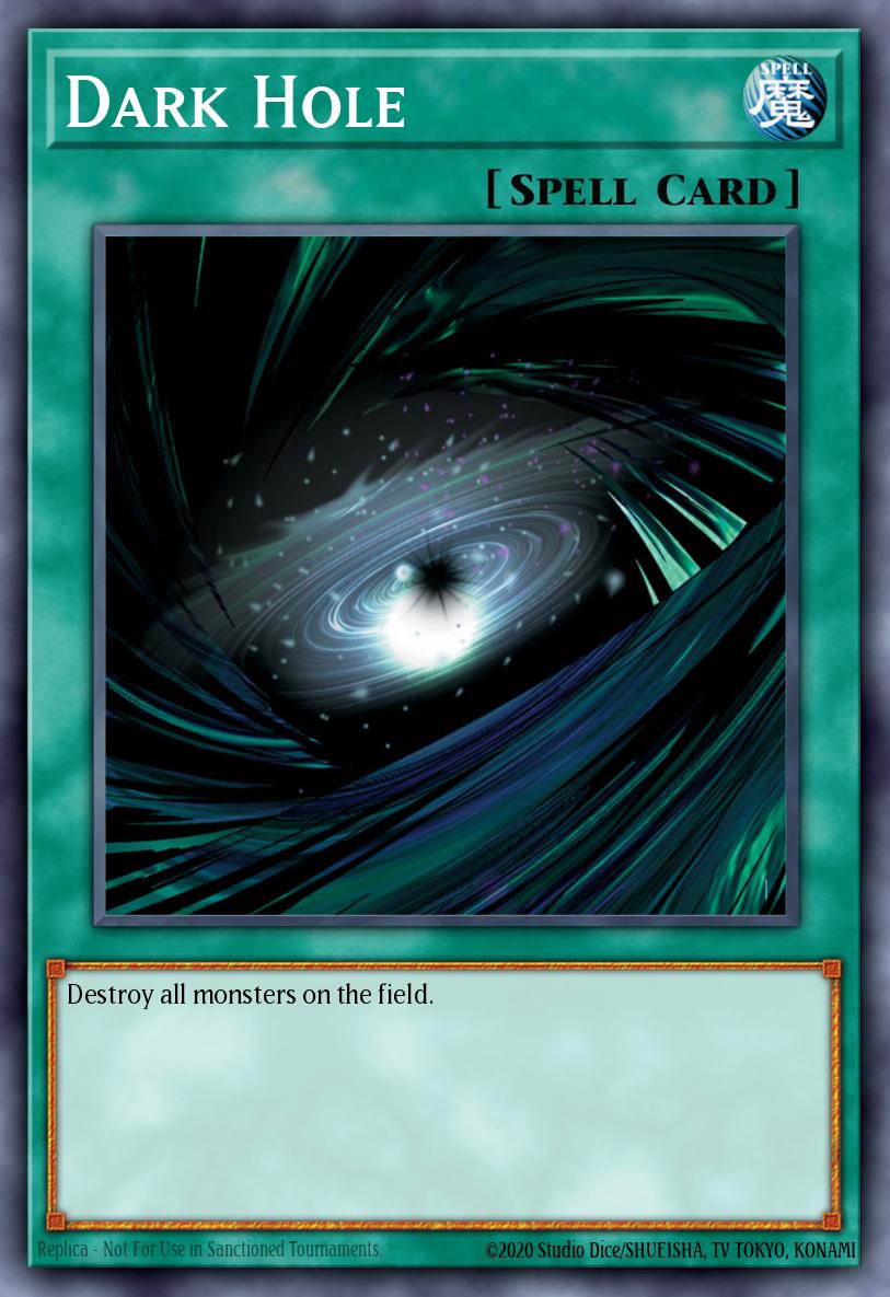 Dark Hole LOB-E041 Legend of Blue Eyes White Dragon Yu-Gi-Oh! card