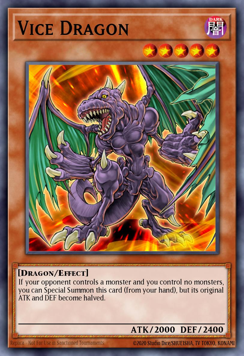 Vice Dragon DDY1-EN001 Duel Disk - Yusei Version