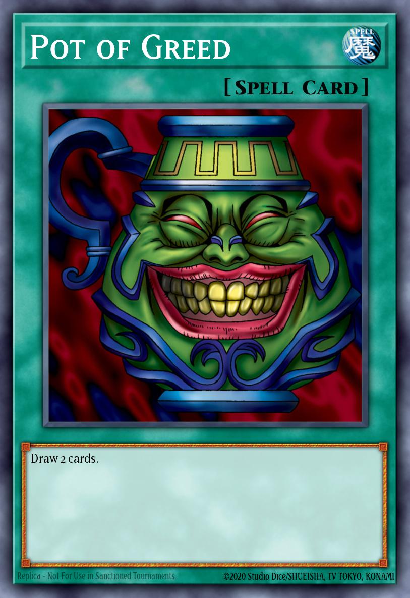 Pot of Greed MRL-E129 Magic Ruler Yu-Gi-Oh! card
