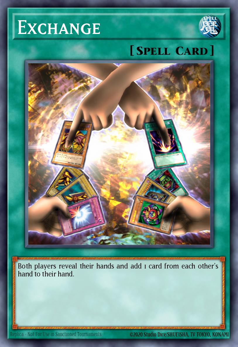 Exchange TSC-E001 Yu-Gi-Oh! The Sacred Cards promotional cards