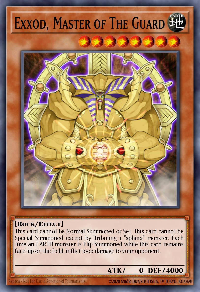 Exxod, Master of The Guard WCPP-EN015 World Championship 2010 Card Pack