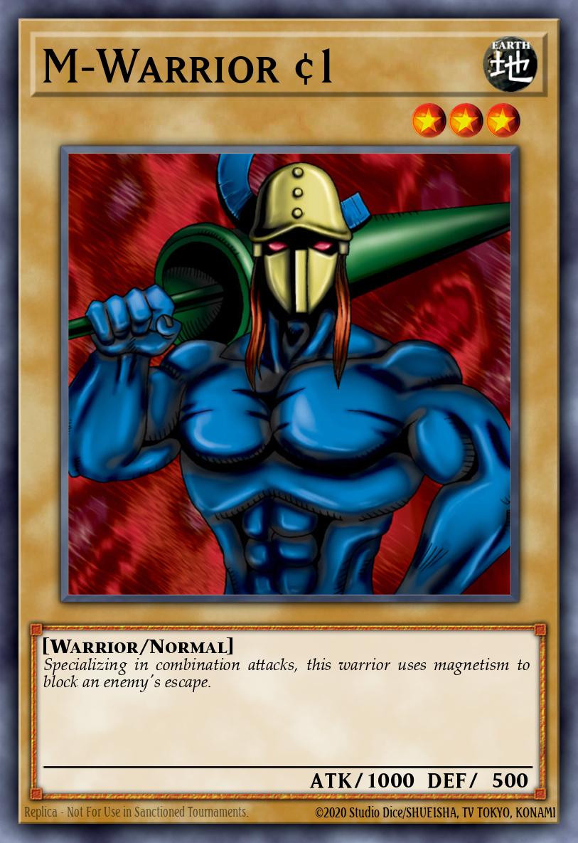 M-Warrior #1 MRL-E123 Magic Ruler Yu-Gi-Oh! card