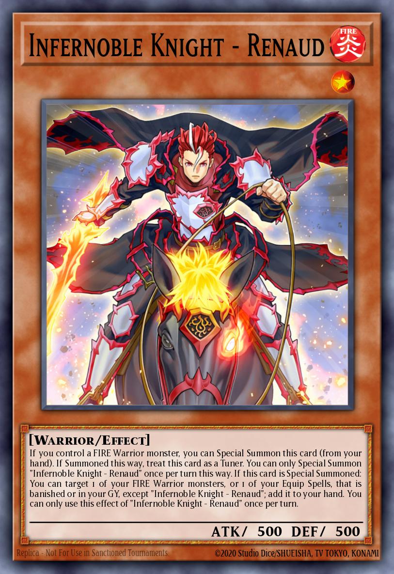 Infernoble Knight - Renaud TOCH-EN011 Toon Chaos