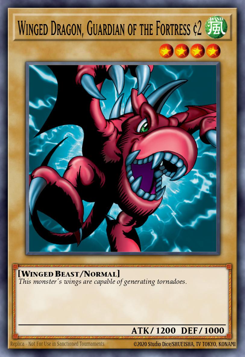 Winged Dragon, Guardian of the Fortress #2 TP1-022 Tournament Pack: 1st Season Yu-Gi-Oh! card