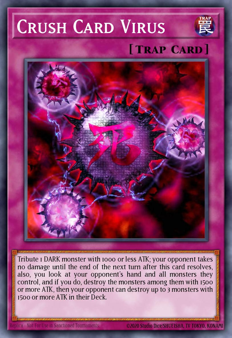 Crush Card Virus SJCS-EN004 Shonen Jump Championship 2007 Prize Card A