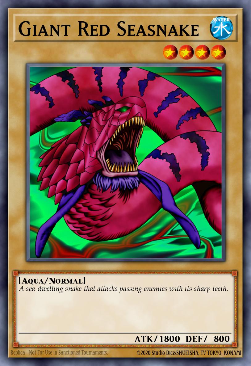 Giant Red Seasnake TP2-003 Tournament Pack: 2nd Season Yu-Gi-Oh! card