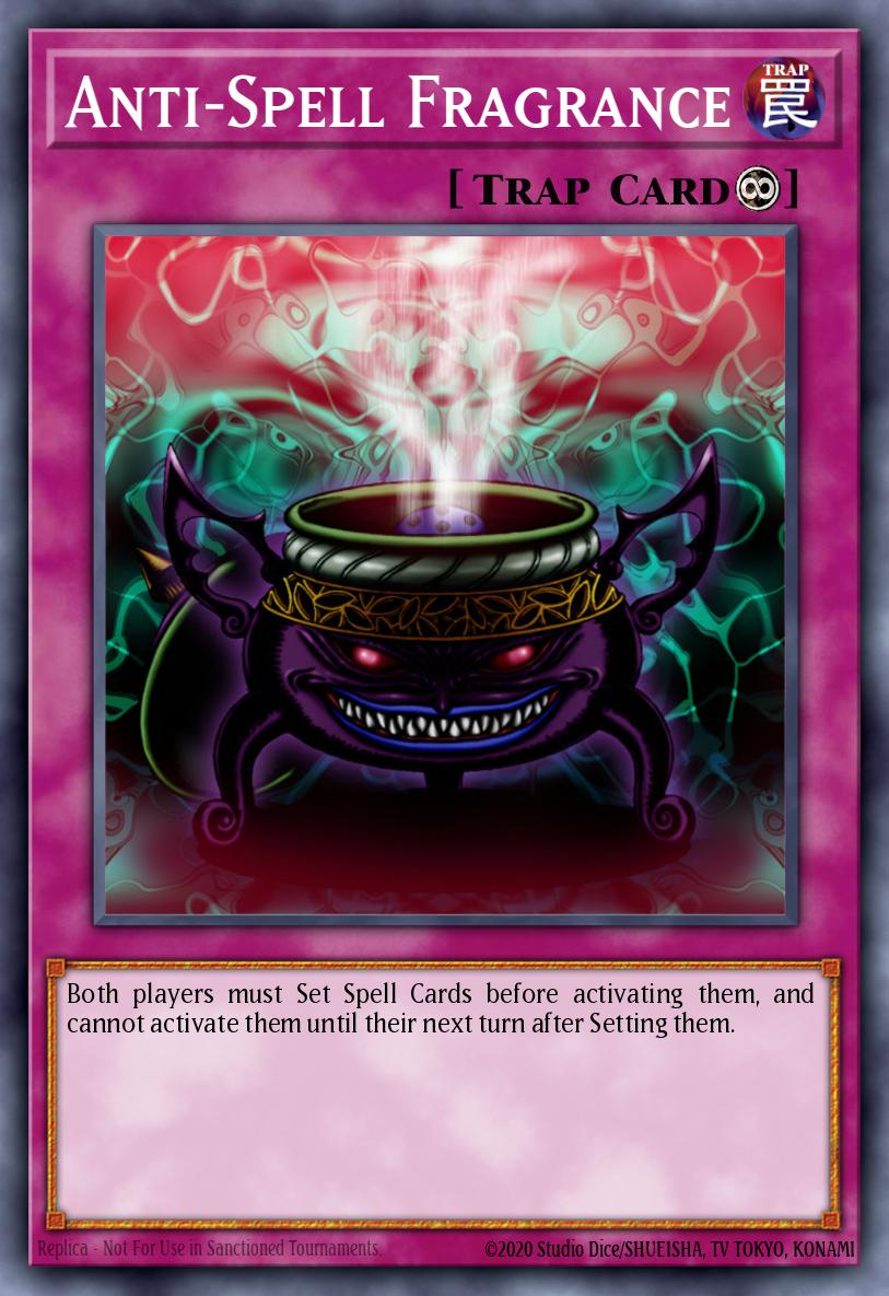 Anti-Spell Fragrance PCY-002 Yu-Gi-Oh! Power of Chaos: Yugi the Destiny promotional cards Yu-Gi-Oh! card
