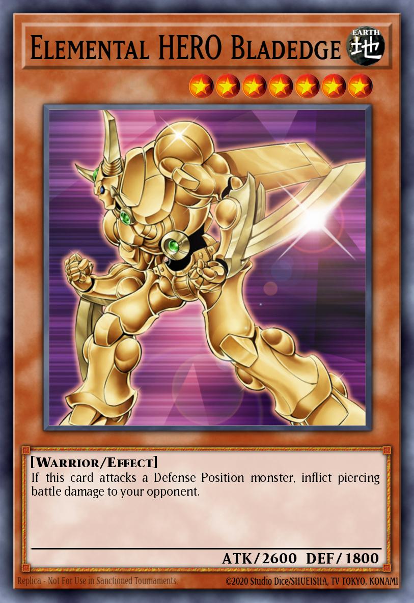 Elemental HERO Bladedge DR04-EN067 Dark Revelation Volume 4 Yu-Gi-Oh! card