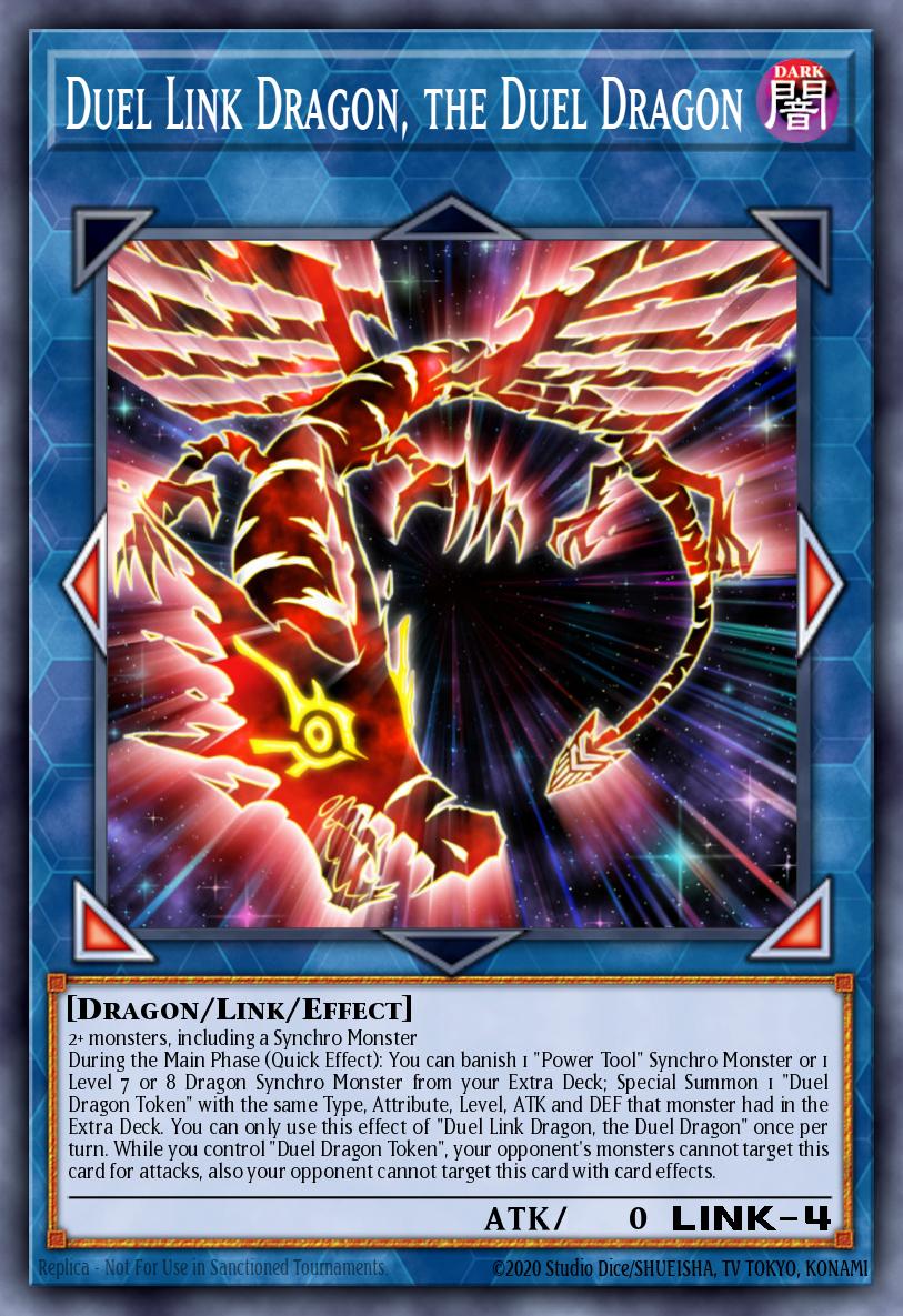 Duel Link Dragon, the Duel Dragon YCSW-EN012 Yu-Gi-Oh! Championship Series 2019 prize card