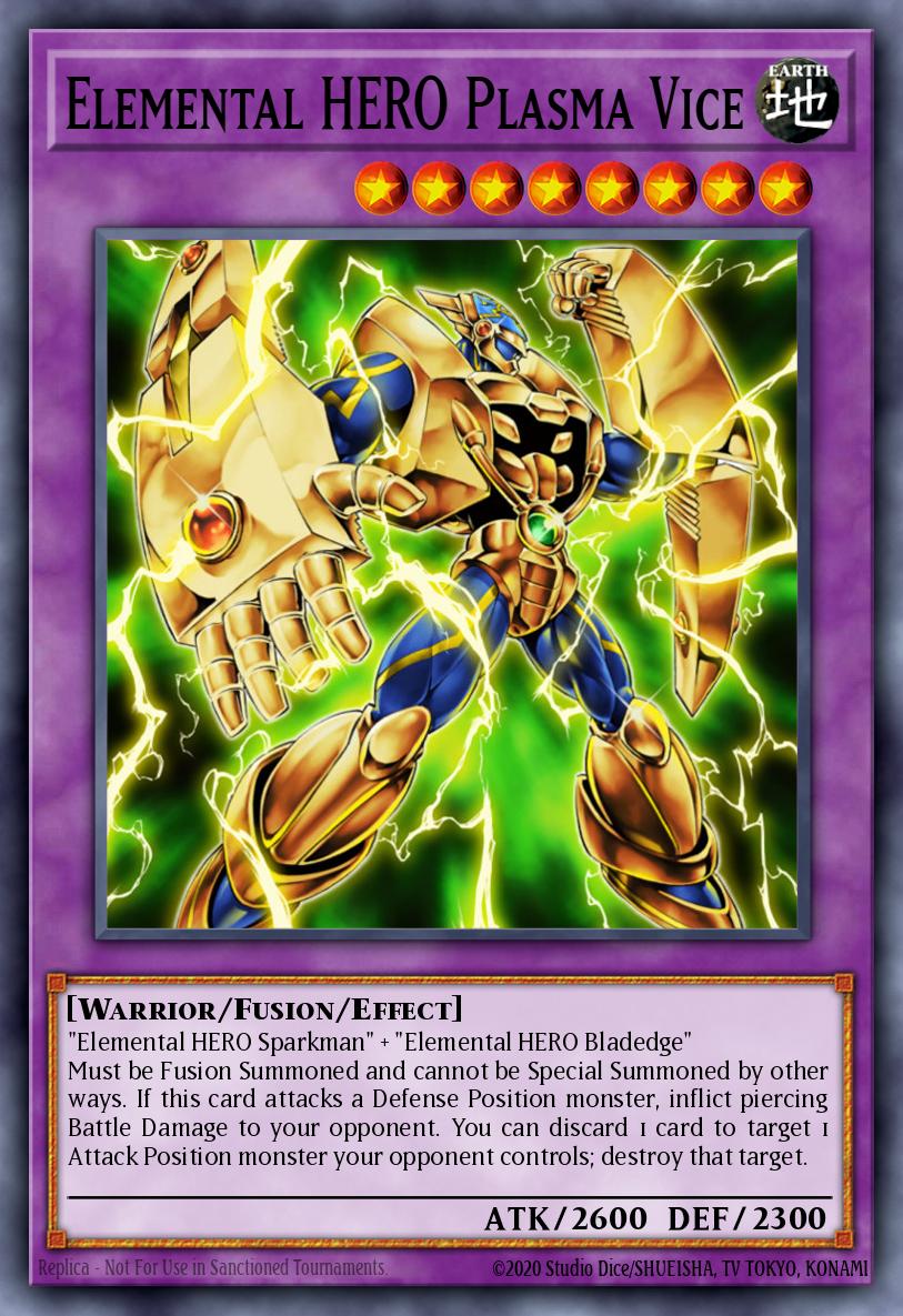 Elemental HERO Plasma Vice CT04-EN006 Collectible Tins 2007 Wave 2