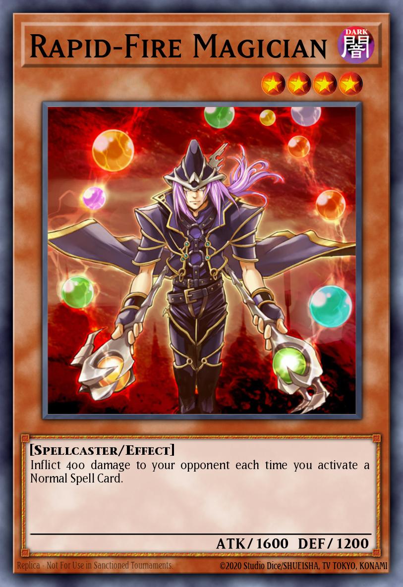 Rapid-Fire Magician DR04-EN079 Dark Revelation Volume 4 Yu-Gi-Oh! card
