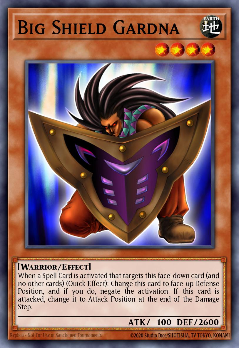 Big Shield Gardna DB1-EN097 Dark Beginning 1 Yu-Gi-Oh! card