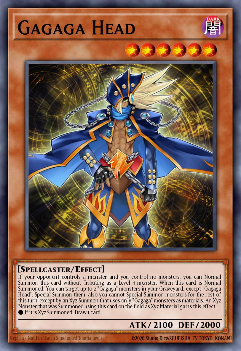 Gagaga Head YZ09-EN001 Yu-Gi-Oh! ZEXAL Volume 9 promotional card Yu-Gi-Oh! card