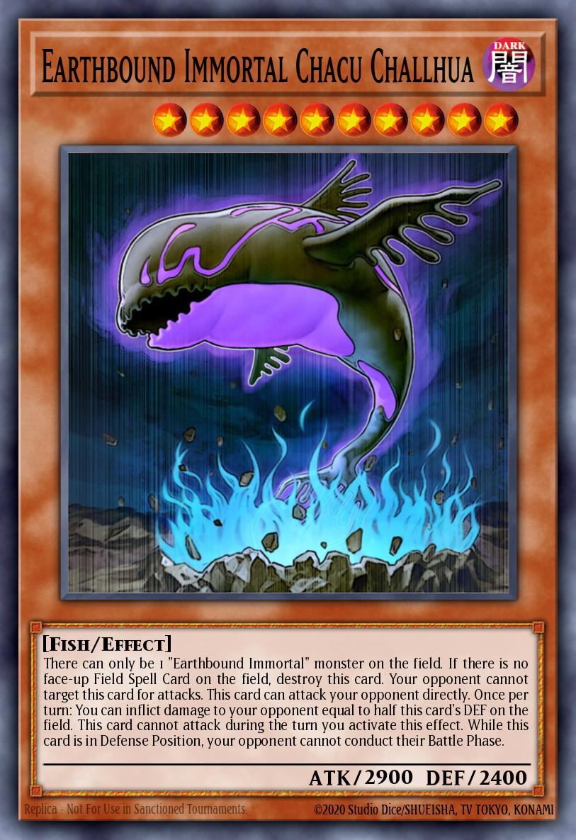 Earthbound Immortal Chacu Challhua CT06-ENS03 Collectible Tins Exclusive 2009 Yu-Gi-Oh! card
