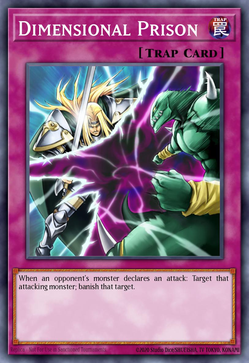 Dimensional Prison WC08-EN003 Yu-Gi-Oh! World Championship 2008 promotional cards Yu-Gi-Oh! card