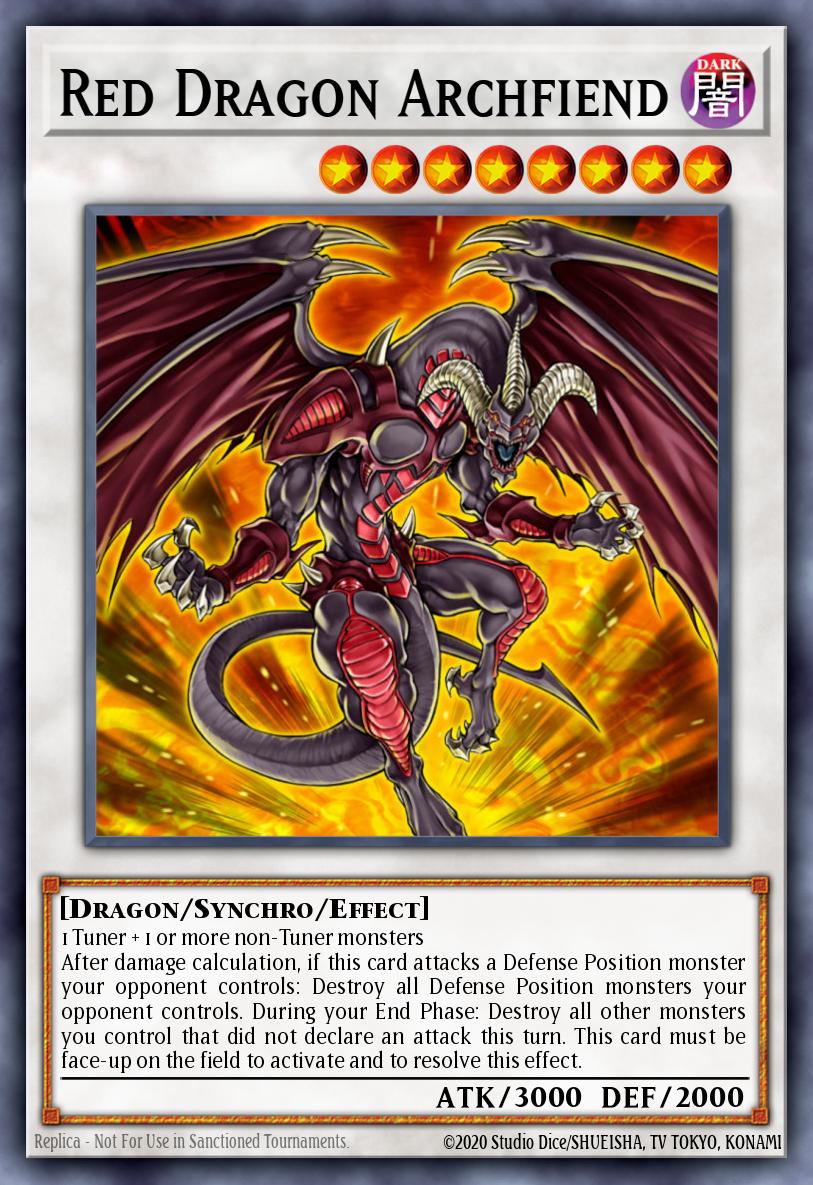 Red Dragon Archfiend CT05-EN002 Collectible Tins 2008 Wave 1