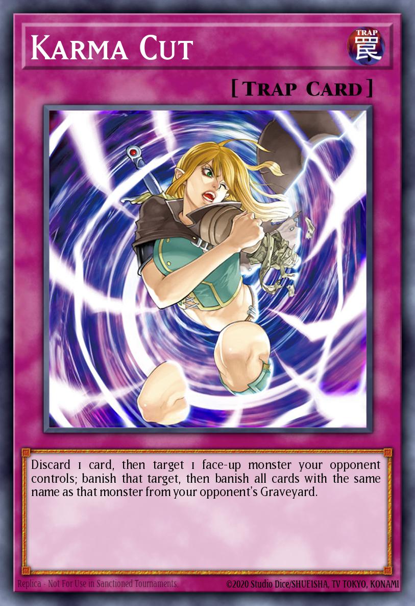 Karma Cut DR04-EN173 Dark Revelation Volume 4 Yu-Gi-Oh! card