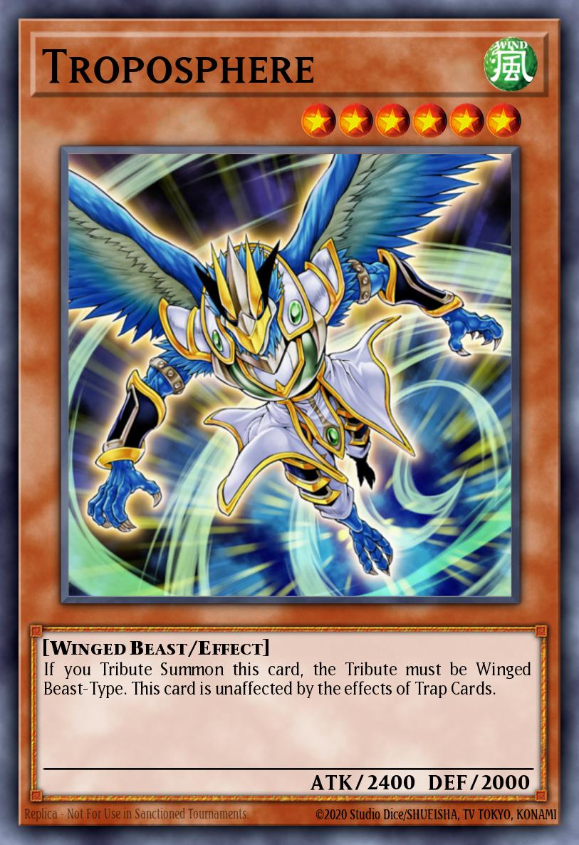 Troposphere JMPS-EN001 Shonen Jump Scholastic Edition Vol. 9, Issue 1 promotional card Yu-Gi-Oh! card