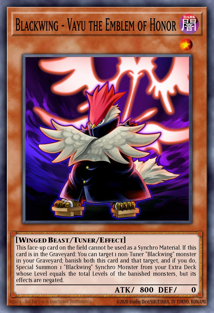 Blackwing - Vayu the Emblem of Honor CT07-EN012 Collectible Tins 2010 Wave 1 Yu-Gi-Oh! card