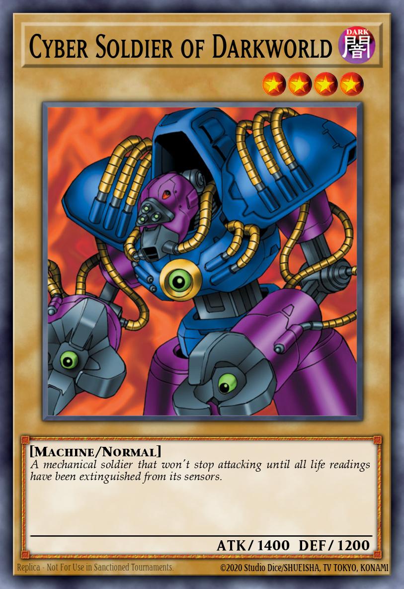Cyber Soldier of Darkworld TP1-E028 Tournament Pack: 1st Season Yu-Gi-Oh! card