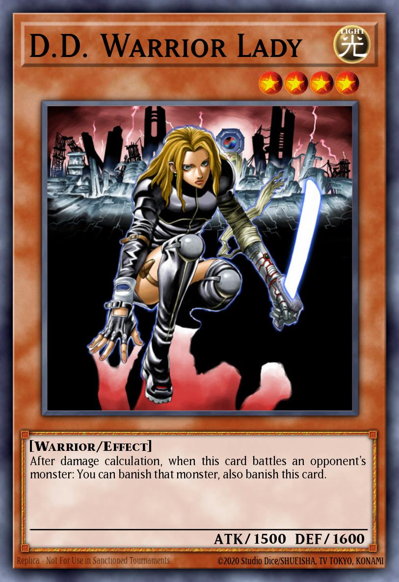 D.D. Warrior Lady HL06-EN003 Hobby League 6 participation card C