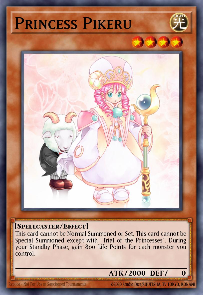 Princess Pikeru DR04-EN147 Dark Revelation Volume 4 Yu-Gi-Oh! card