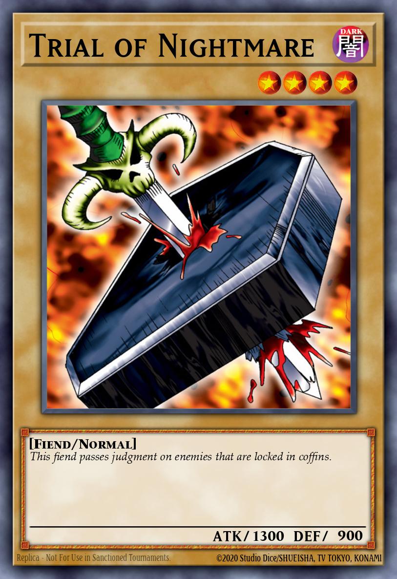 Trial of Nightmare MRL-E112 Magic Ruler Yu-Gi-Oh! card
