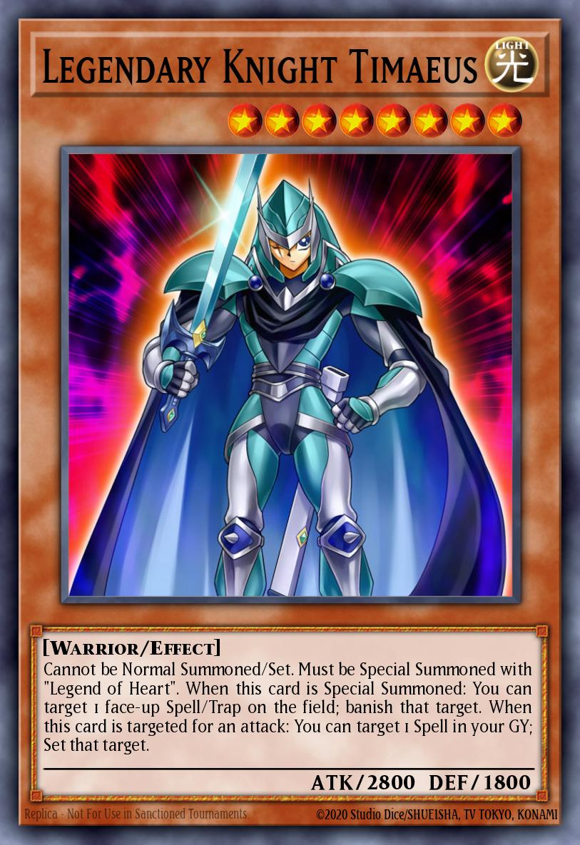 Legendary Knight Timaeus DRLG-EN001 Dragons of Legend