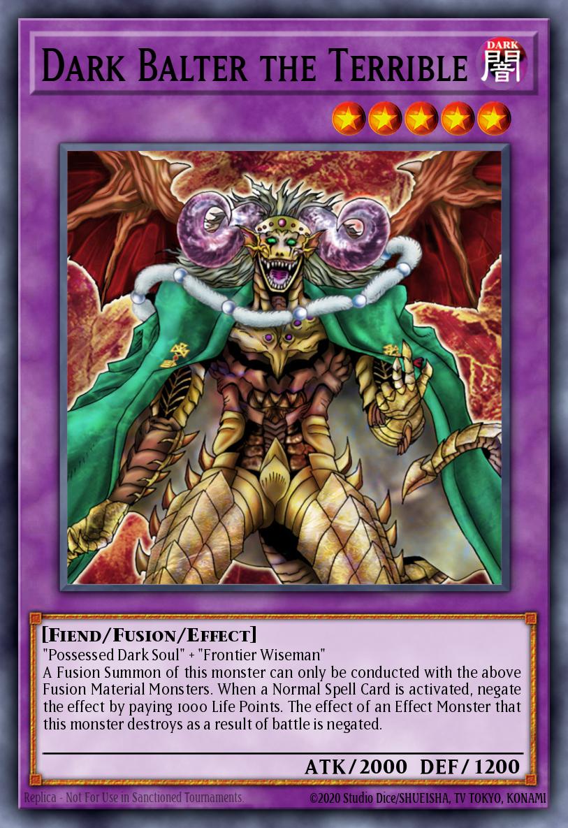 Dark Balter the Terrible HL03-EN007 Hobby League 3 participation card G Yu-Gi-Oh! card