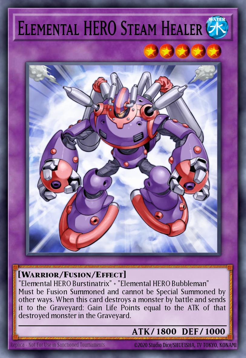 Elemental HERO Steam Healer DP1-EN013 Duelist Pack: Jaden Yuki