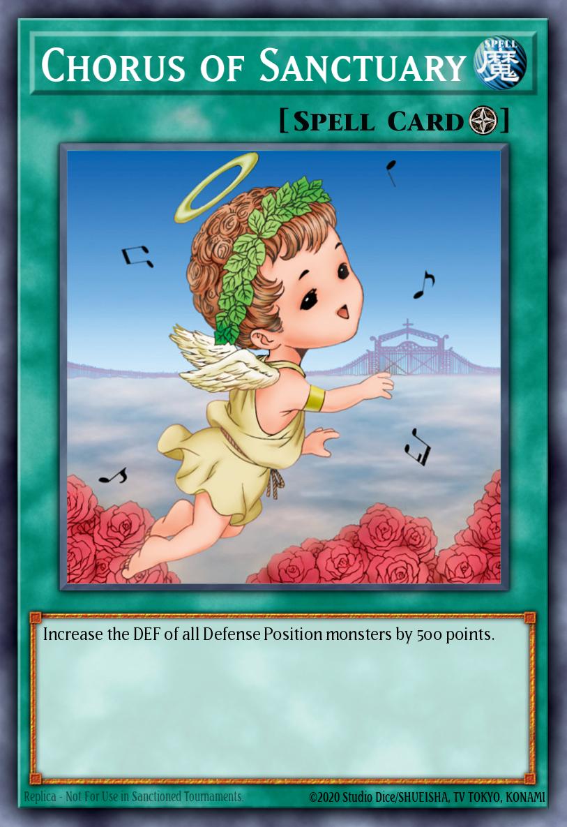 Chorus of Sanctuary MRL-E037 Magic Ruler Yu-Gi-Oh! card