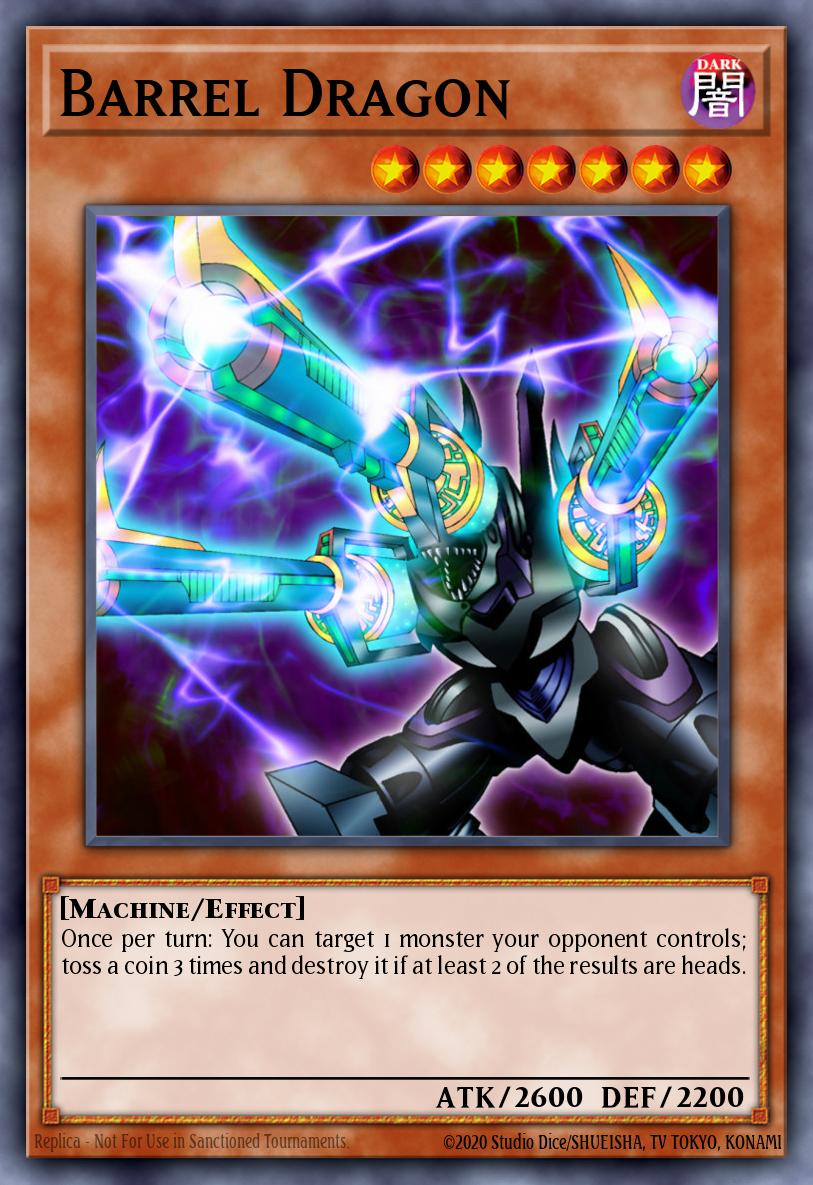 Barrel Dragon MRD-E126 Metal Raiders Yu-Gi-Oh! card
