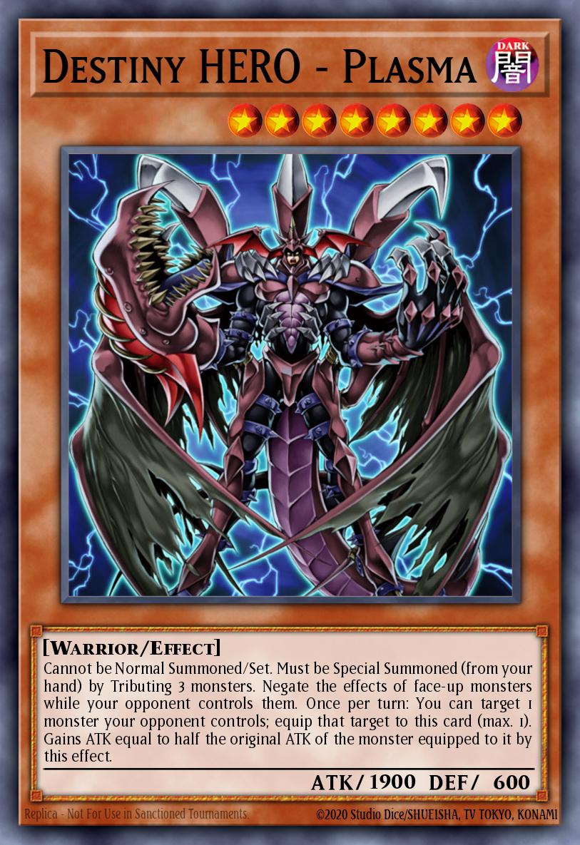 Destiny HERO - Plasma CT04-EN003 Collectible Tins 2007 Wave 1 Yu-Gi-Oh! card