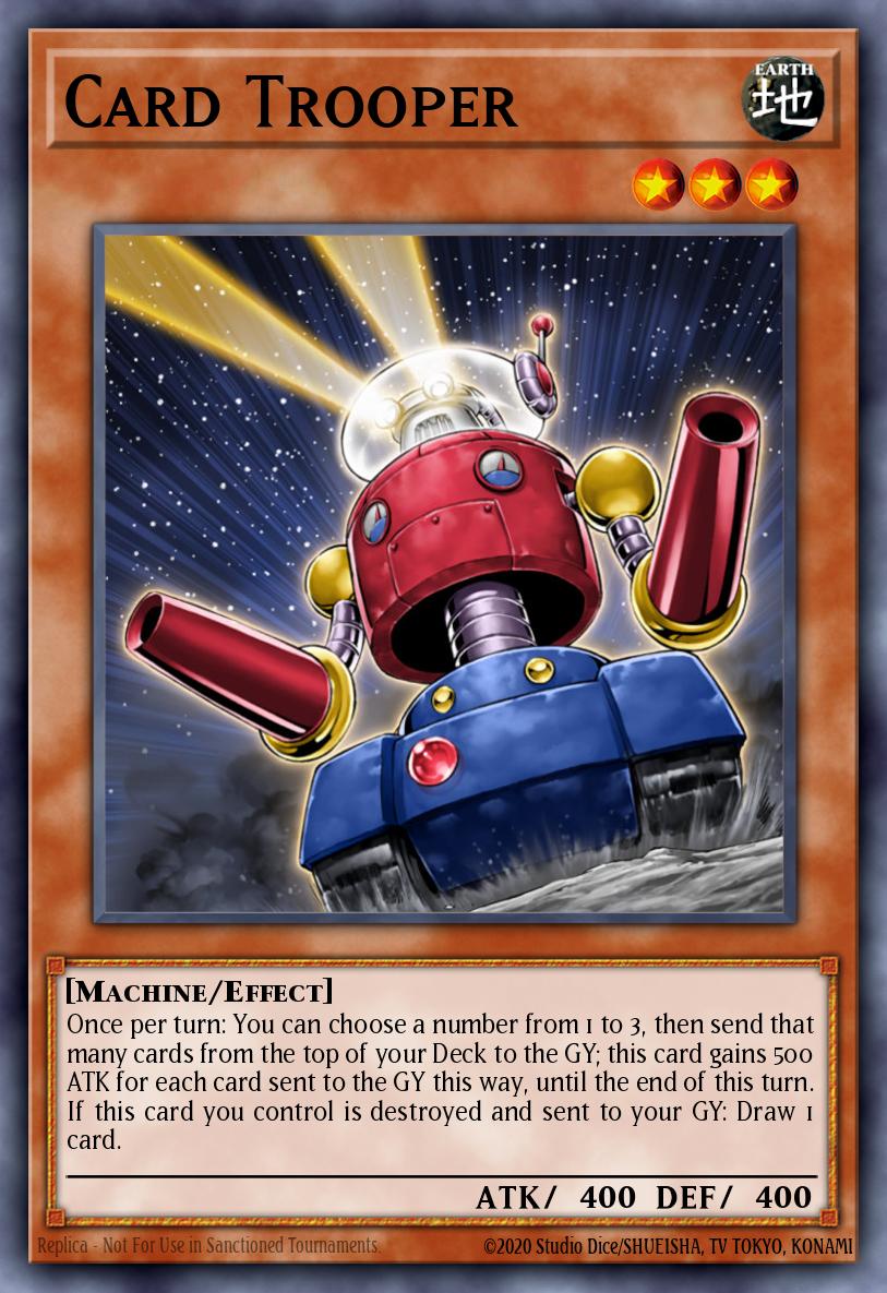 Card Trooper DT02-EN057 Duel Terminal 2 Yu-Gi-Oh! card