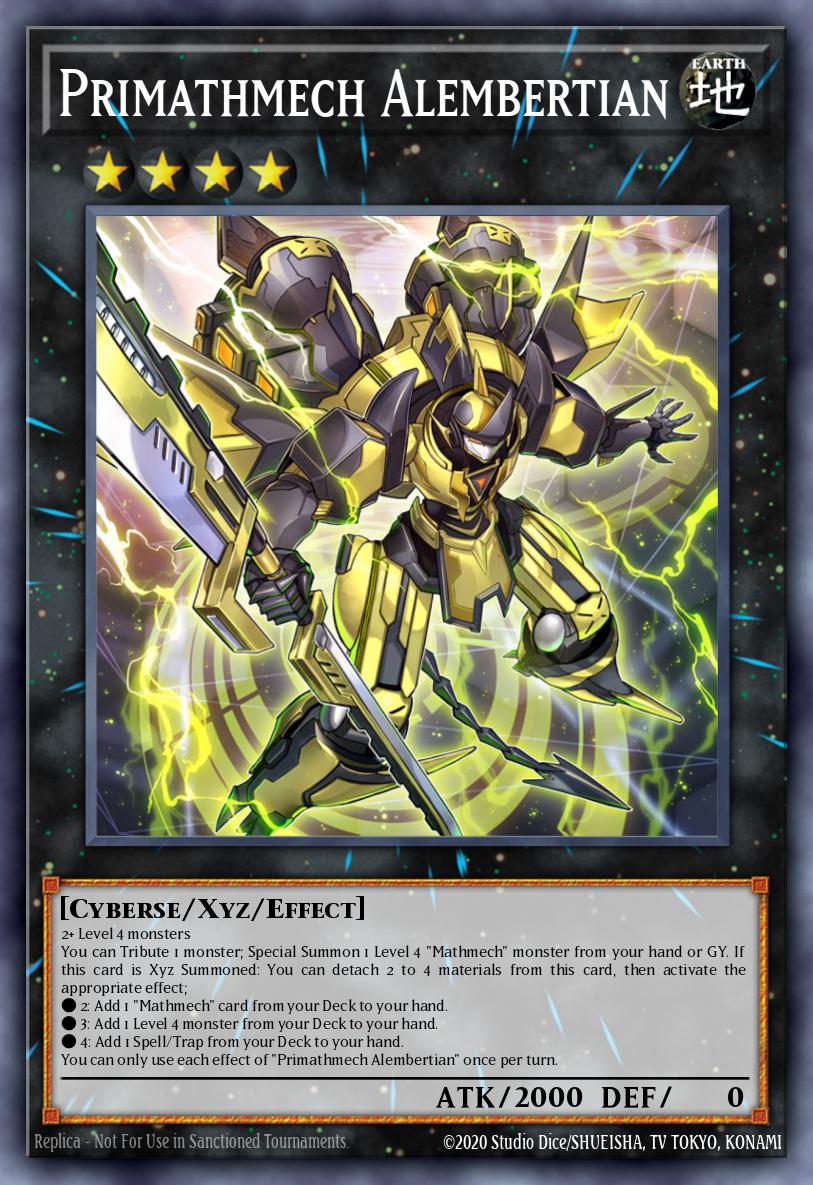 Primathmech Alembertian MYFI-EN040 Mystic Fighters