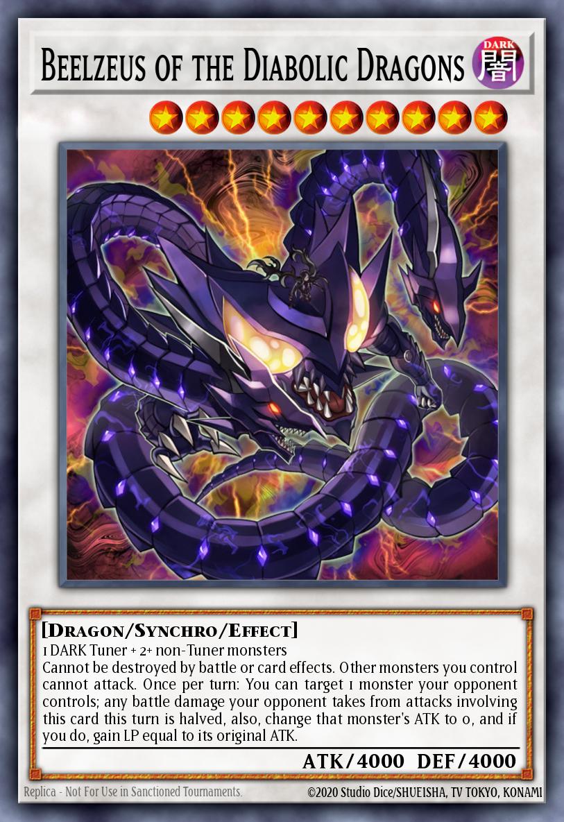 Beelzeus of the Diabolic Dragons YF08-EN001 Yu-Gi-Oh! 5D's volume 8 promotional card Yu-Gi-Oh! card