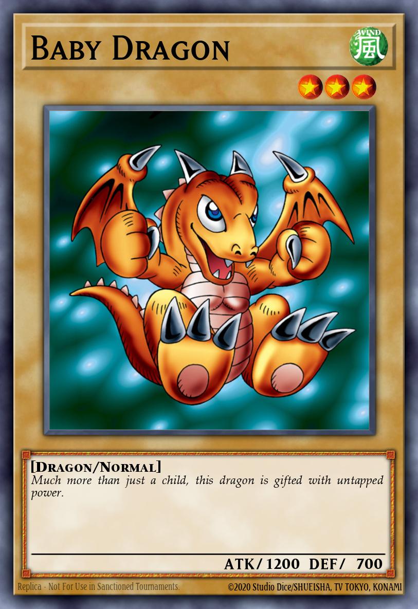 Baby Dragon MRD-E061 Metal Raiders Yu-Gi-Oh! card
