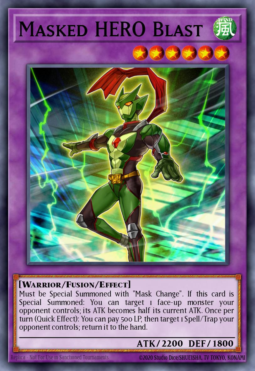 Masked HERO Blast JUMP-EN078 Weekly Shonen Jump October 2016 membership promotional card