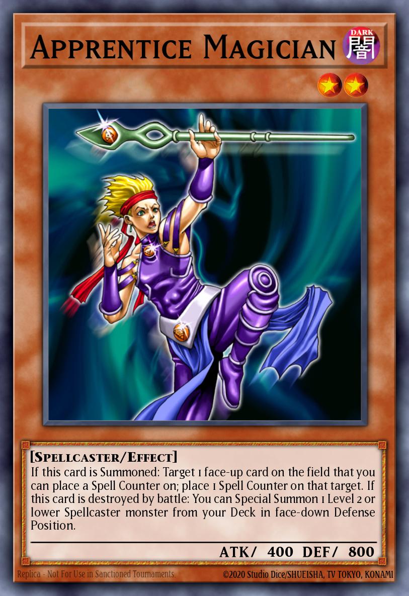 Apprentice Magician BATT-EN002 Battle Pack Tournament Prize Cards Yu-Gi-Oh! card