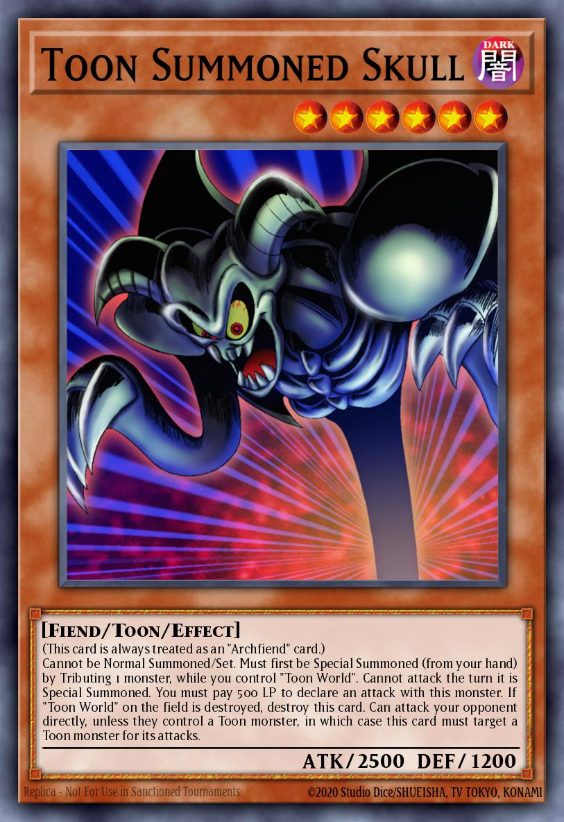 Toon Summoned Skull MRL-E073 Magic Ruler