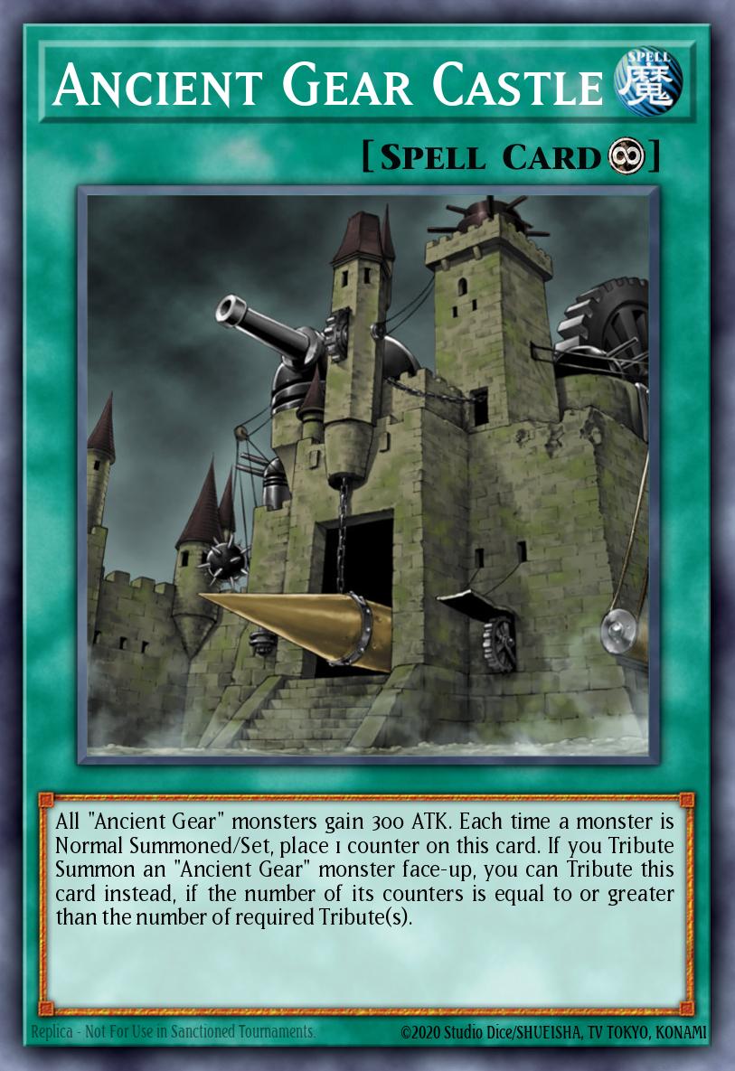Ancient Gear Castle DR04-EN167 Dark Revelation Volume 4 Yu-Gi-Oh! card