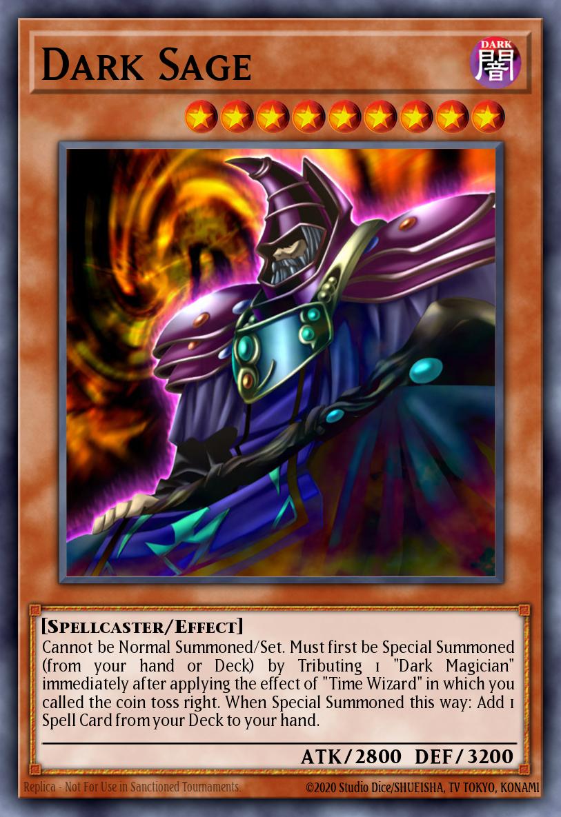 Dark Sage DOD-EN002 Yu-Gi-Oh! The Dawn of Destiny promotional cards