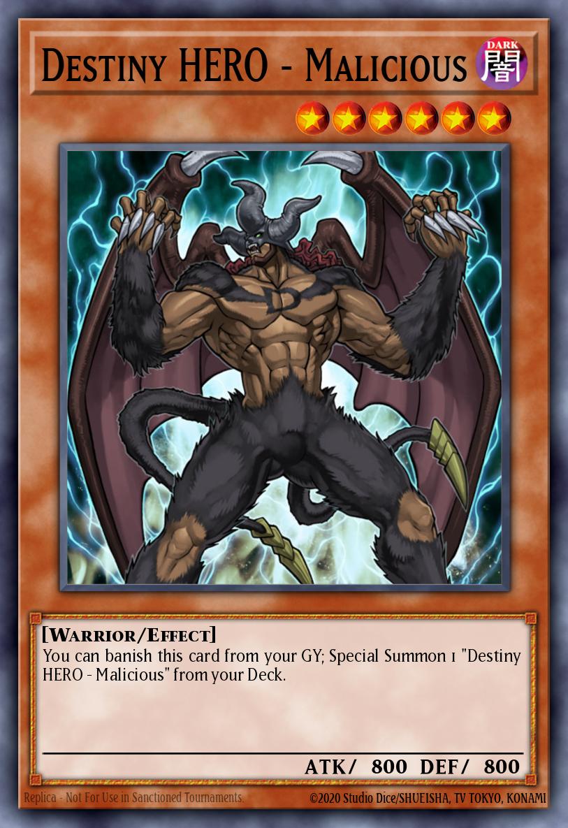 Destiny HERO - Malicious DP05-EN011 Duelist Pack: Aster Phoenix