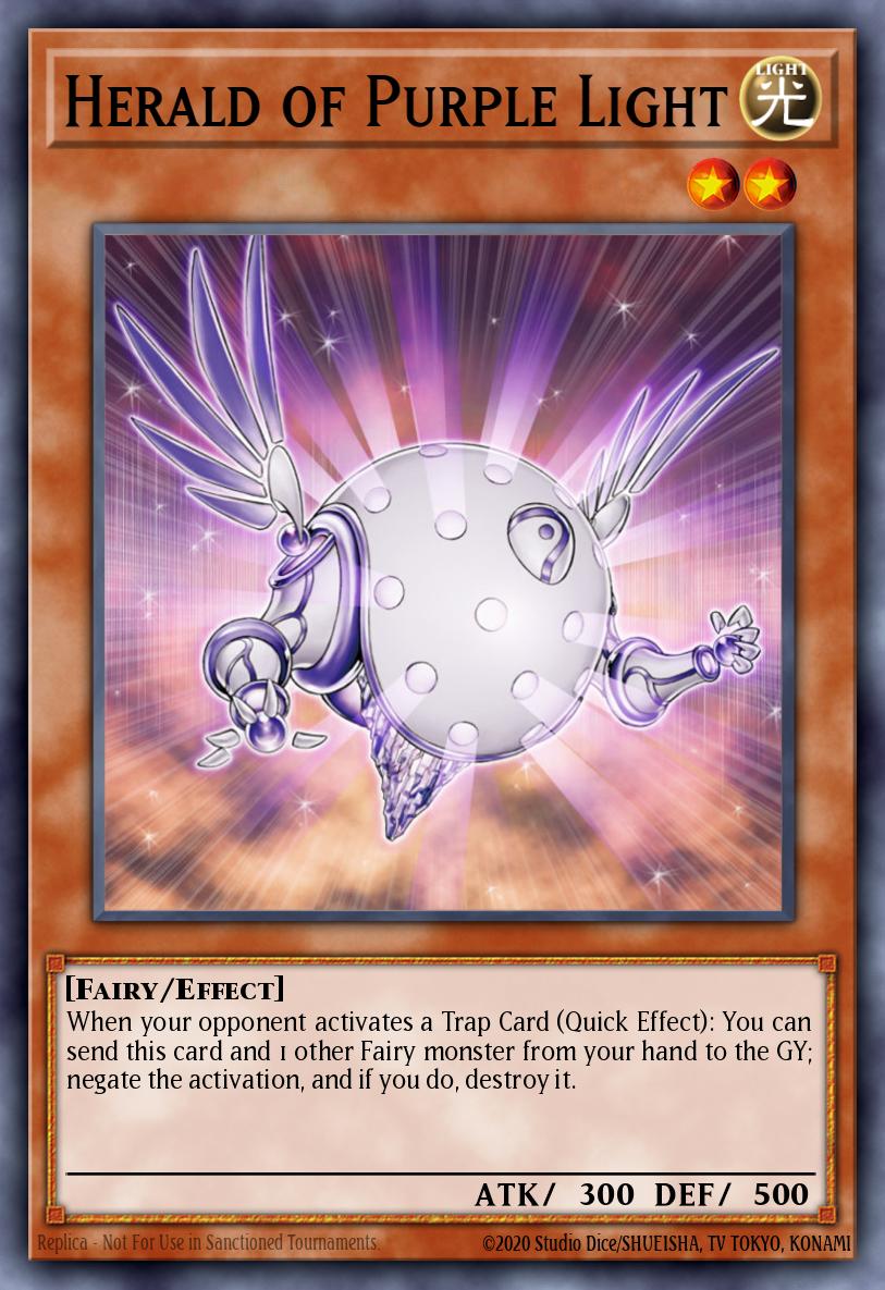 Herald of Purple Light DR04-EN199 Dark Revelation Volume 4 Yu-Gi-Oh! card